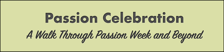 Celebrate Passion Week with this devotional coloring book